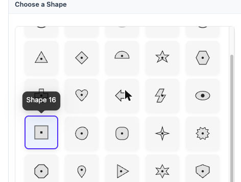 Ultimate Cursor shape gallery with free and Pro shapes